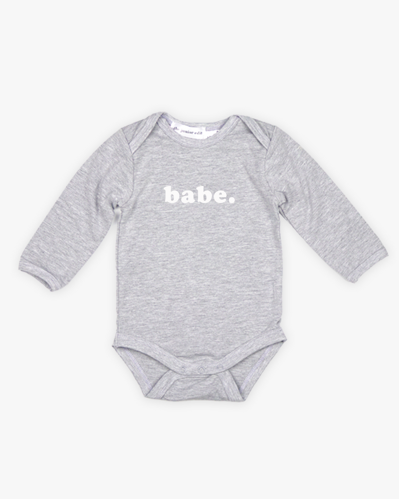 Babe | Bodysuit Long Sleeve