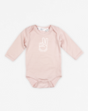 Peace Sign Daddy | Bodysuit Long Sleeve