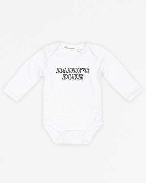 Daddy's Dude | Bodysuit Long Sleeve