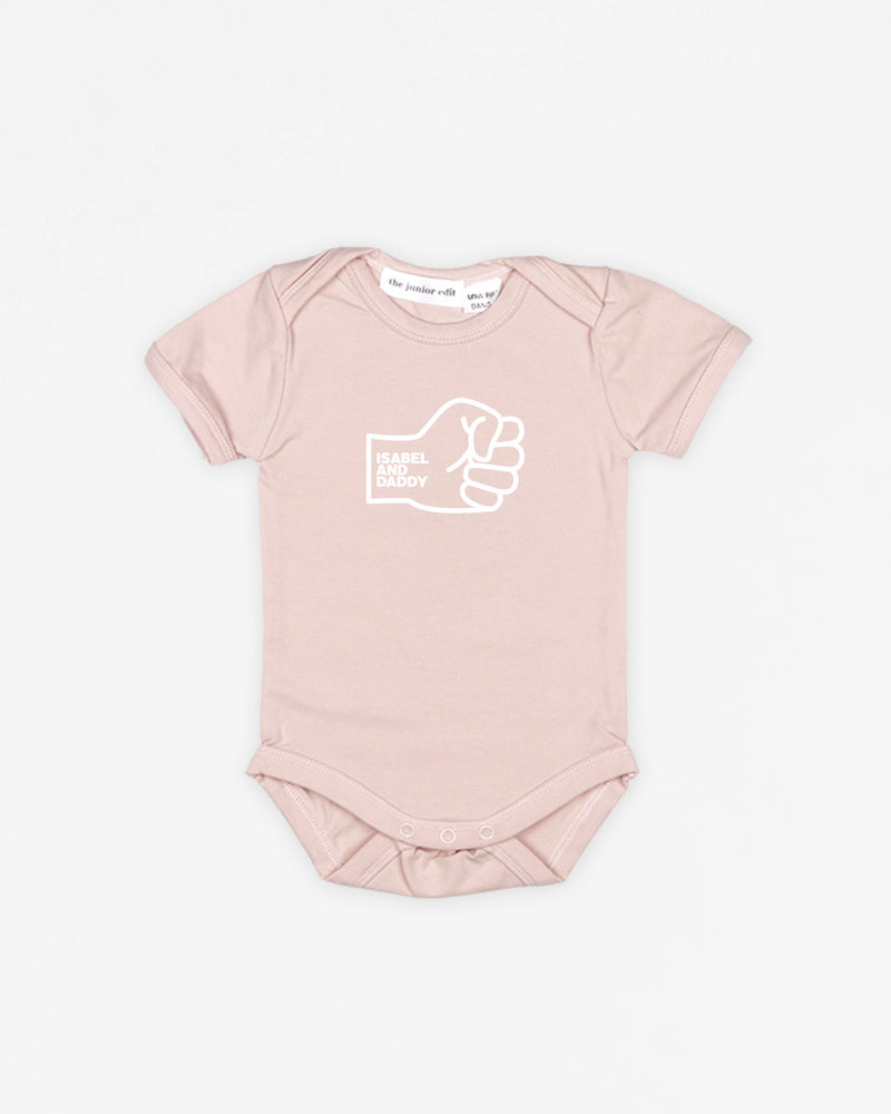 Fist Bump Daddy | Bodysuit Short Sleeve