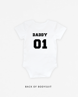 Best Name Varsity (Back) | Bodysuit Short Sleeve